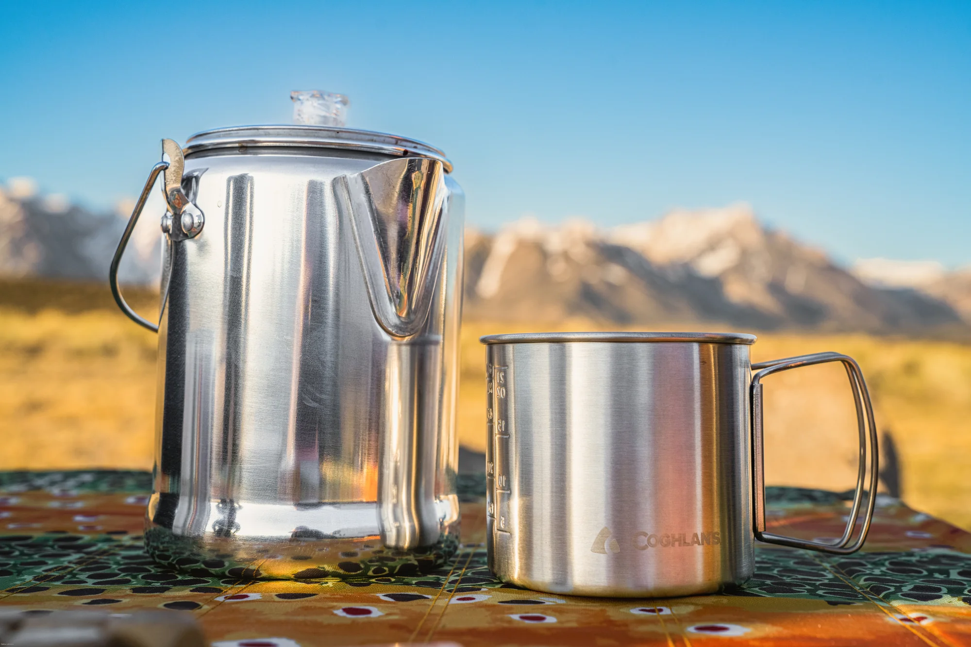 Aluminum Coffee Pot - 9 Cup - Image 6