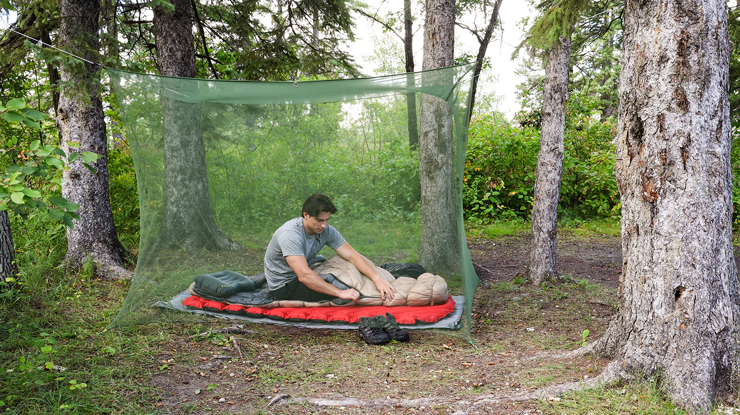 Double Mosquito Net - Green - Image 4