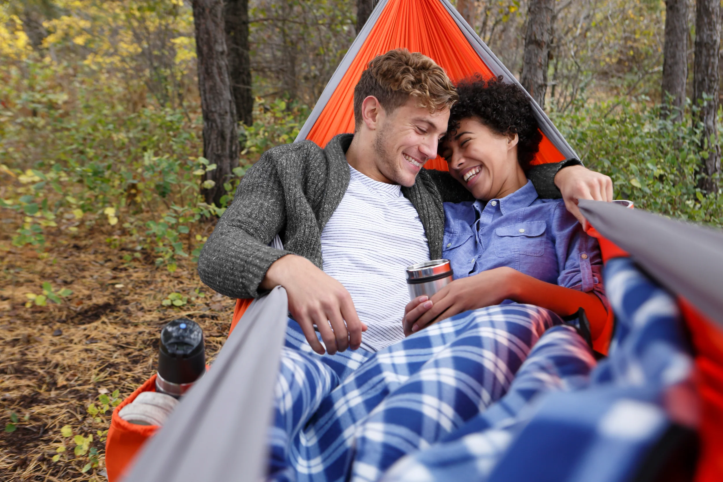 Double Parachute Hammock - Orange - Image 5