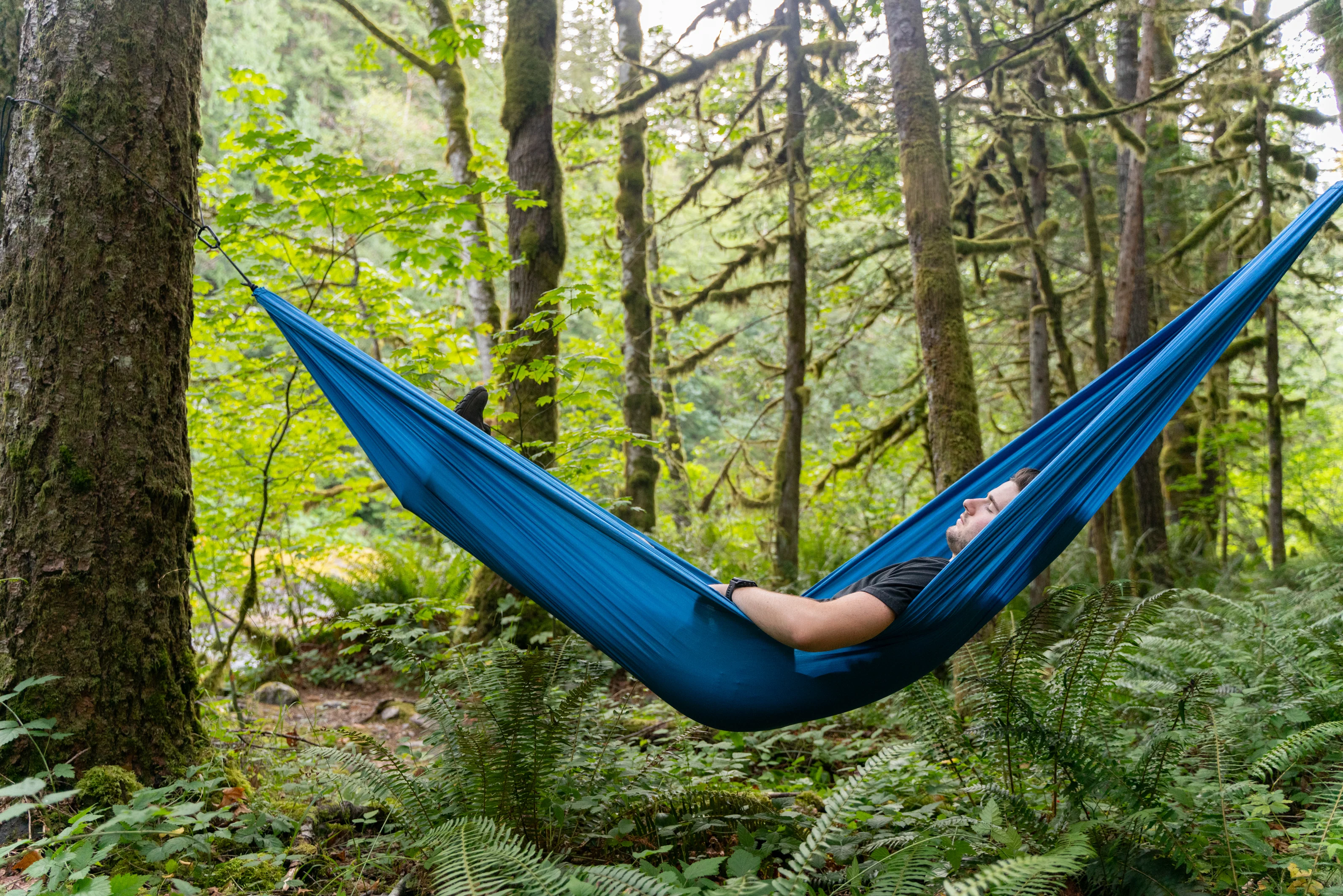 Parachute Hammock - Blue - Image 5