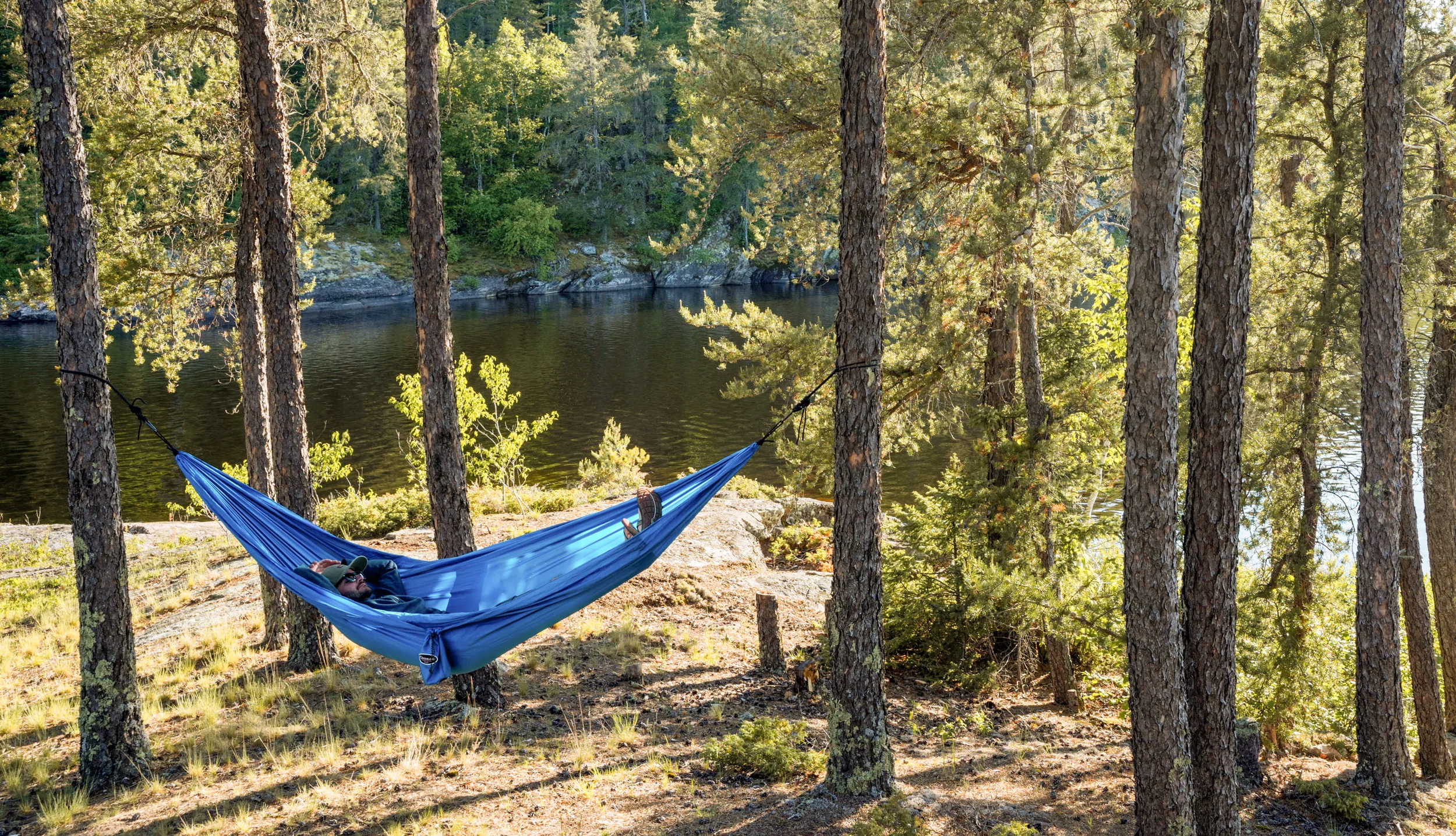Parachute Hammock - Blue - Image 8
