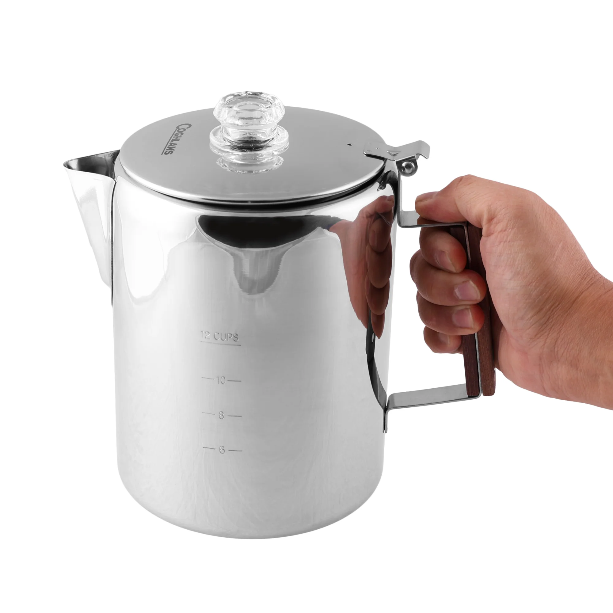 Stainless Coffee Pot - 12 Cup - Image 3