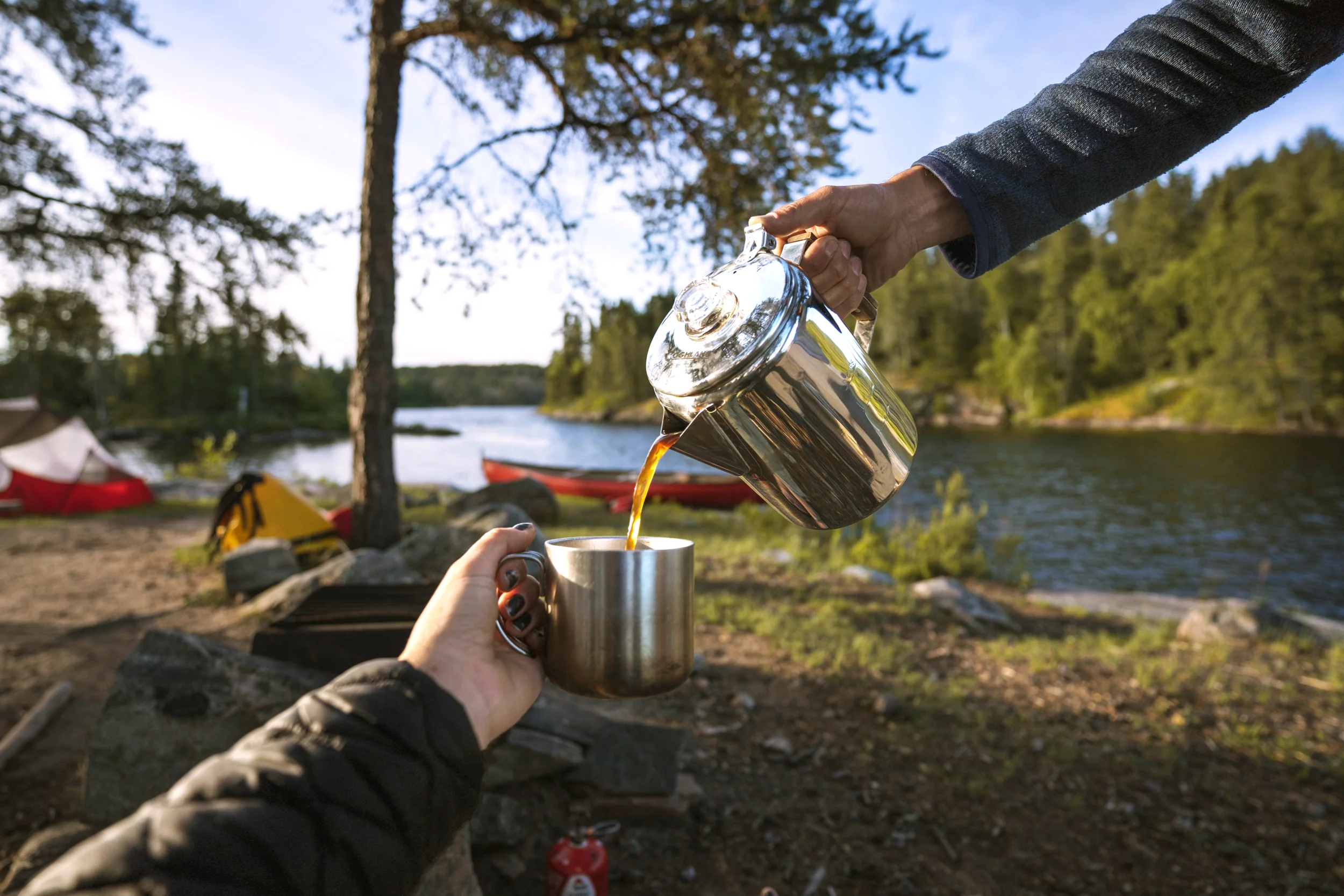Stainless Coffee Pot - 12 Cup - Image 6