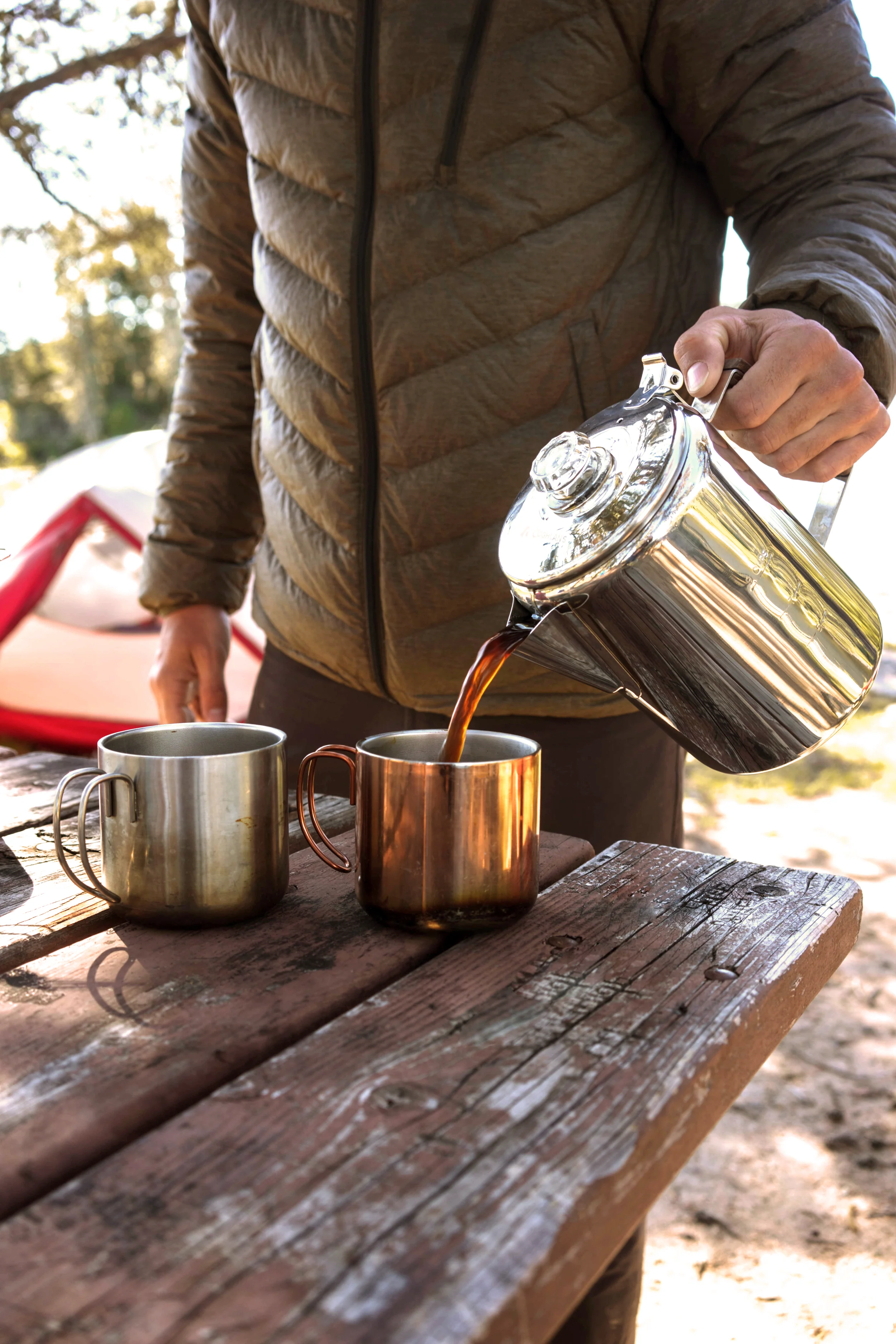 Stainless Coffee Pot - 12 Cup - Image 7