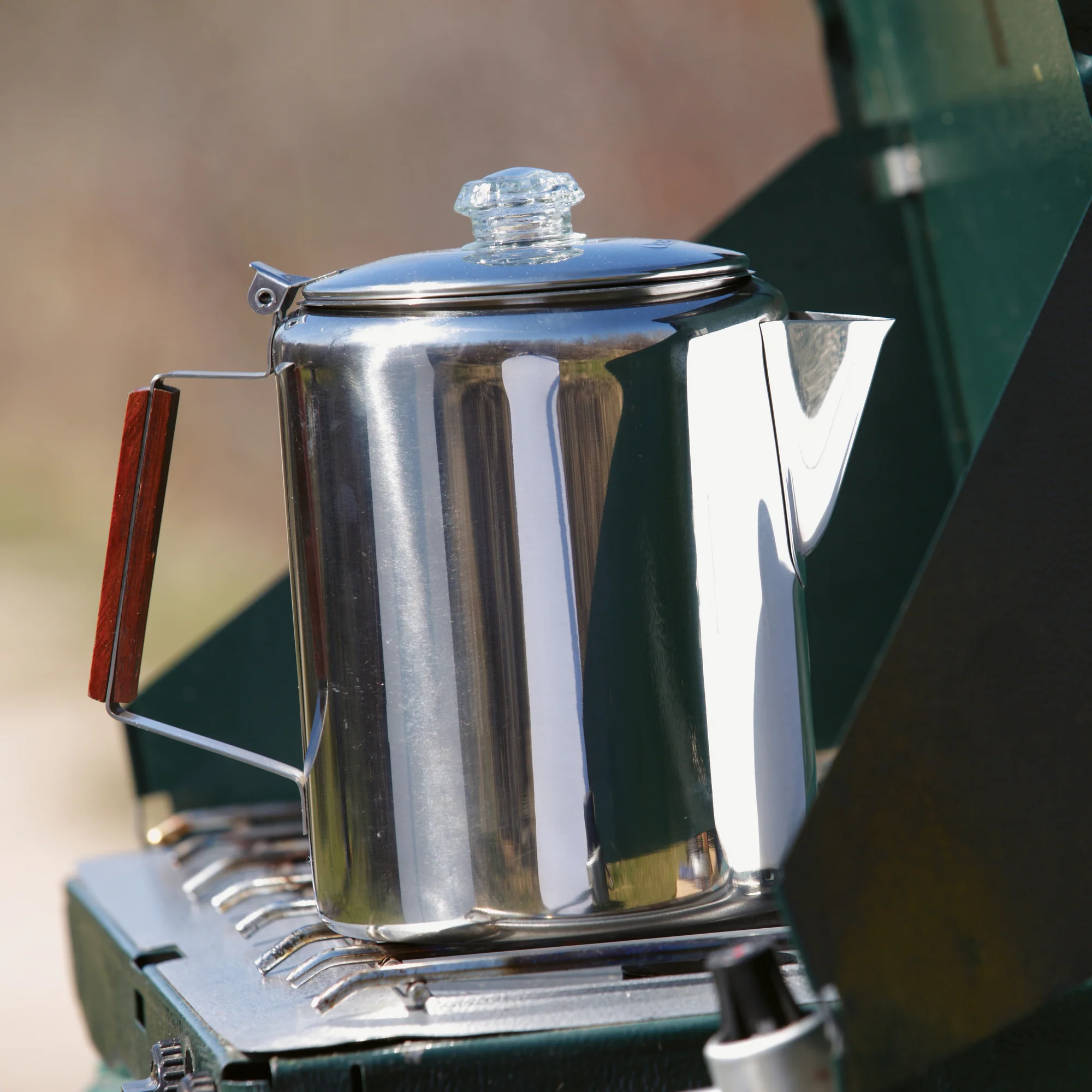 Stainless Coffee Pot - 9 Cup - Image 5